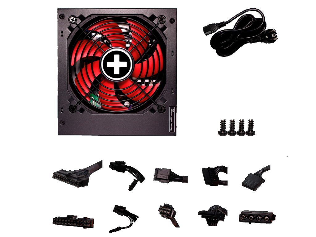 PSU XILENCE Gaming Series XP750R10, 750W, "Perform Performance A Iii Series Version 24 80 Plus Bronze Active Pfc 120MM FAN12V625A 204 Pin 1XEPS44PIN 6X Sata 2X Pcie 62PIN 3X Peripheral - миниатюра 5