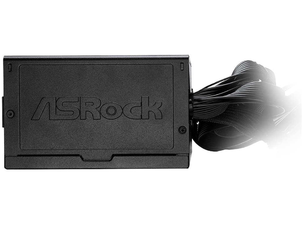 ASRock Challenger "CL-650B", 650W, PCIe5.1 Ready, 80 PLUS® BRONZE, 120mm Golf-blade Fan, Built-in 5V BOOST function, +12V (54.2A), 20+4 Pin, 1xCPU(4+4Pin), 4x SATA, 2xPCI-E(6+2pin), 2x Peripheral, OCP/SCP/OVP/UVP/OTP/OPP, Black - миниатюра 5