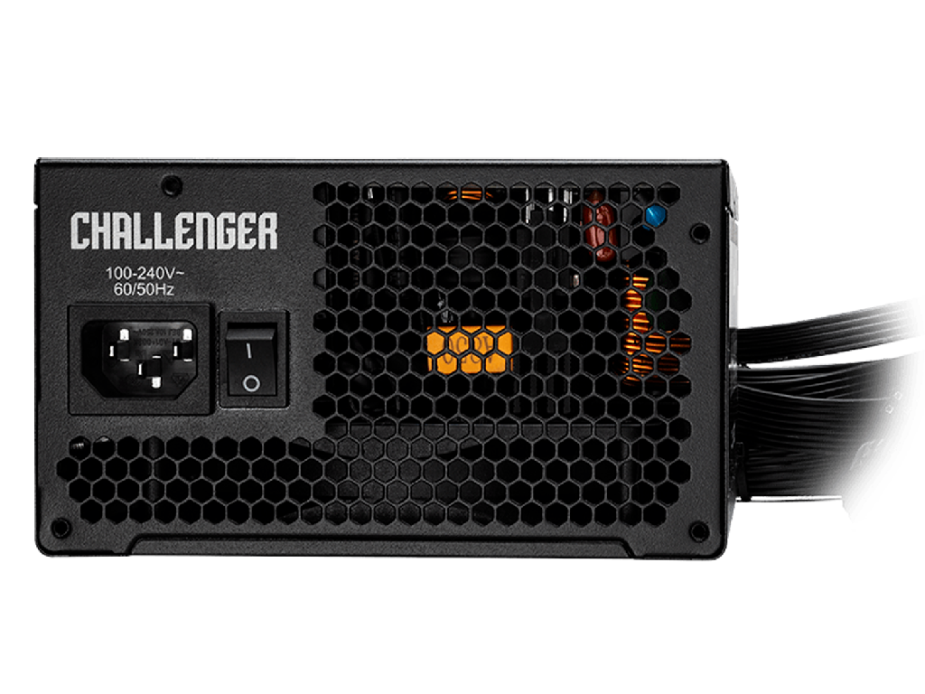ASRock Challenger "CL-650B", 650W, PCIe5.1 Ready, 80 PLUS® BRONZE, 120mm Golf-blade Fan, Built-in 5V BOOST function, +12V (54.2A), 20+4 Pin, 1xCPU(4+4Pin), 4x SATA, 2xPCI-E(6+2pin), 2x Peripheral, OCP/SCP/OVP/UVP/OTP/OPP, Black - миниатюра 3