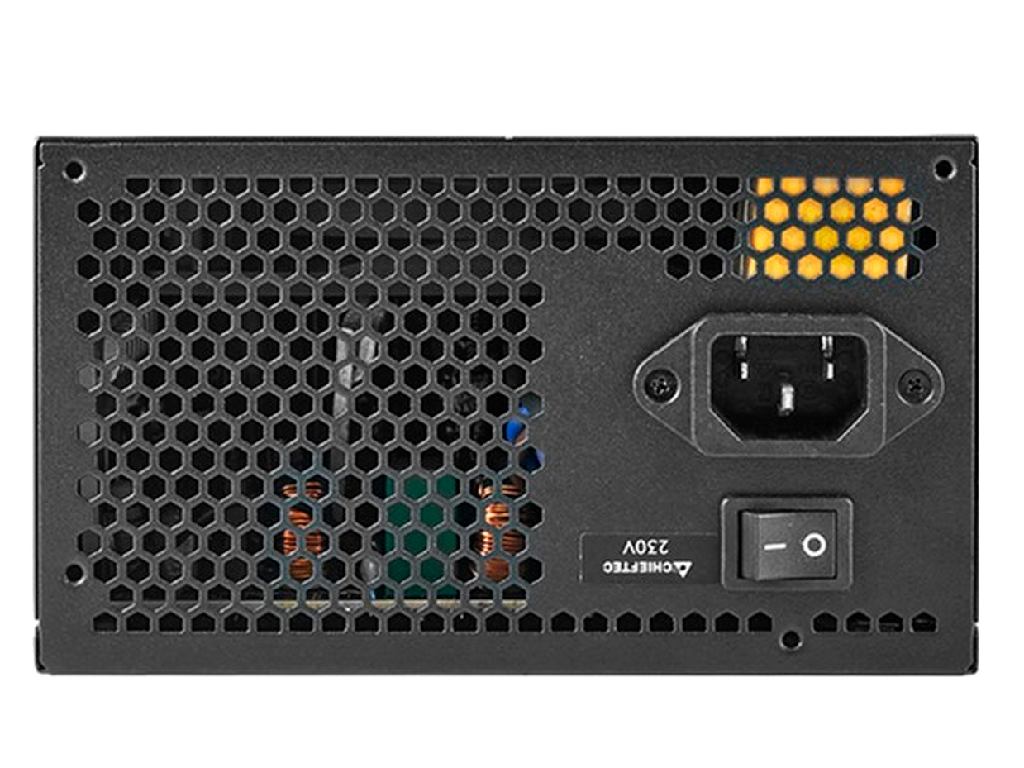 Power Supply ATX 600W Chieftec EON ZPU-600S, 80+, 120mm, Act - миниатюра 2
