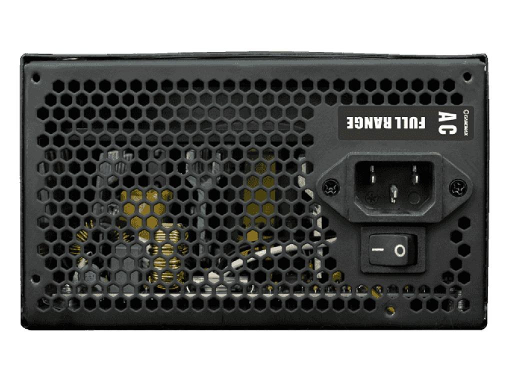 Power Supply ATX 650W GAMEMAX GP-650, 14cm Fan, 80+Bronze, Retail, APFC, 1x24PIN, 12V8pin(4+4), 5xSATA, 2xPCI-6PIN, 3x4PIN - миниатюра 3