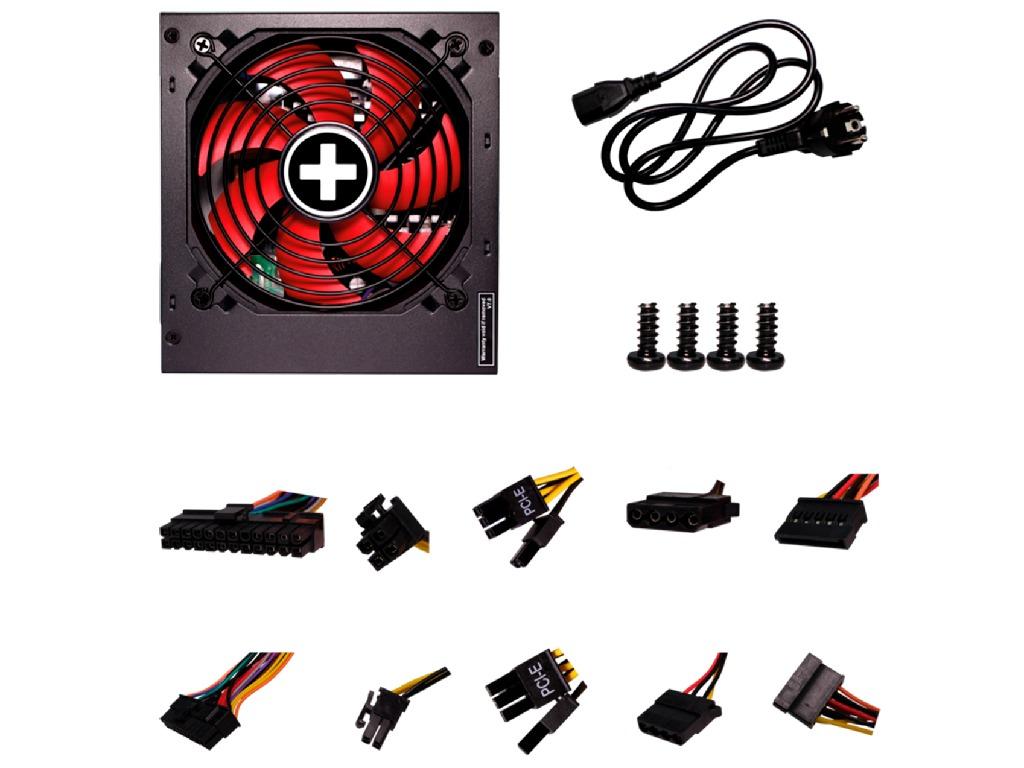 PSU XILENCE Gaming Series XP650R10, 650W, "Perform Performance A Iii Series Version 24 80 Plus Bronze Active Pfc 140MM FAN12V48A 204 Pin 1XEPS44PIN 6X Sata 2X Pcie 62PIN 3X Peripheral E - миниатюра 6