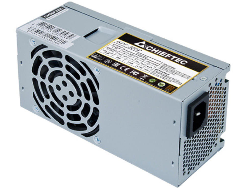 Power Supply TFX 400W Chieftec GPF-400P, 85+, 80mm, Active PFC, Silver, Bulk
