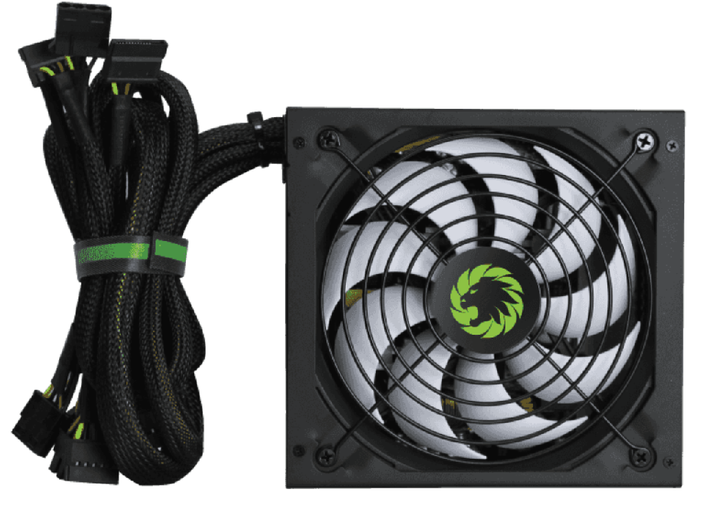 Power Supply Atx 550W Gamemax GP550 80 Bronze Active Pfc 140MM Silent Fan Retail Dimensions 158MM X 85MM X 150MM W X H X D Input Voltage 100240 Vac Input Current 357A Input Fre - миниатюра 3