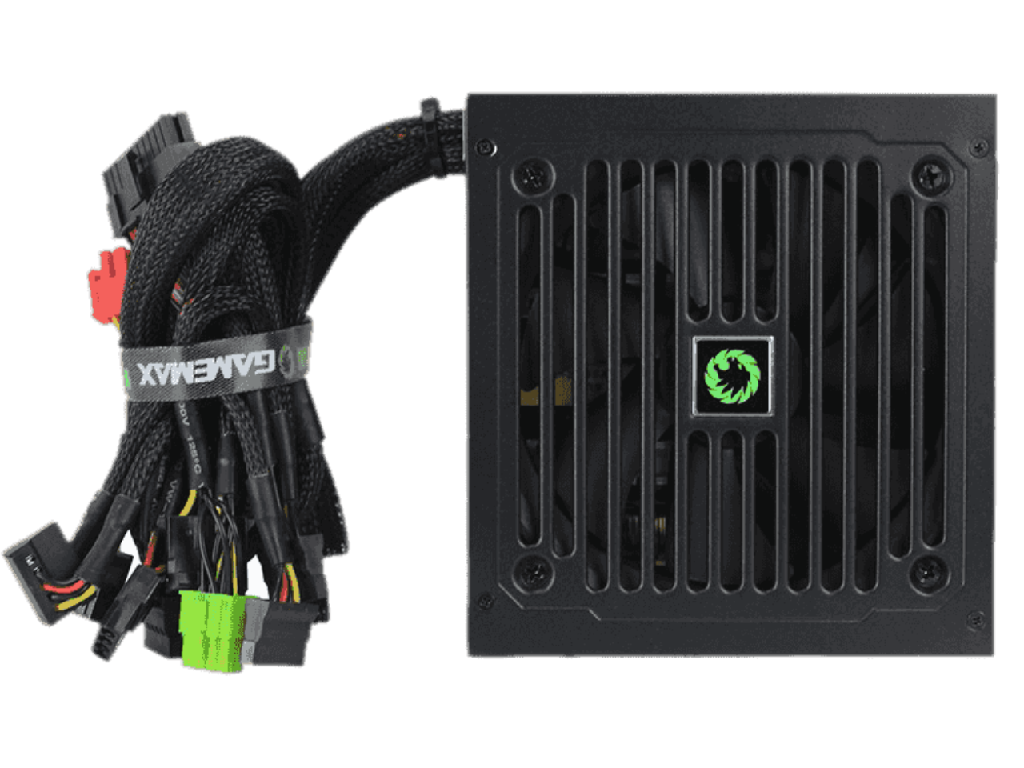 Power Supply ATX 700W GAMEMAX GE-700, 12cm Fan, 80PLUS, Retail, Active PFC, 1x24PIN, 12V8pin(4+4), 5xSATA, 2xPCI-6+2PIN, 3x4PIN - миниатюра 5