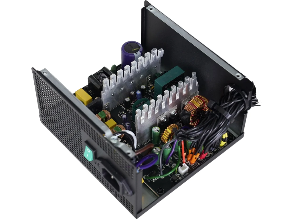 Power Supply ATX 550W Deepcool GamerStorm PF550L, 80+, 120mm, Active PFC+Double tube forward, Flat cable design - миниатюра 6