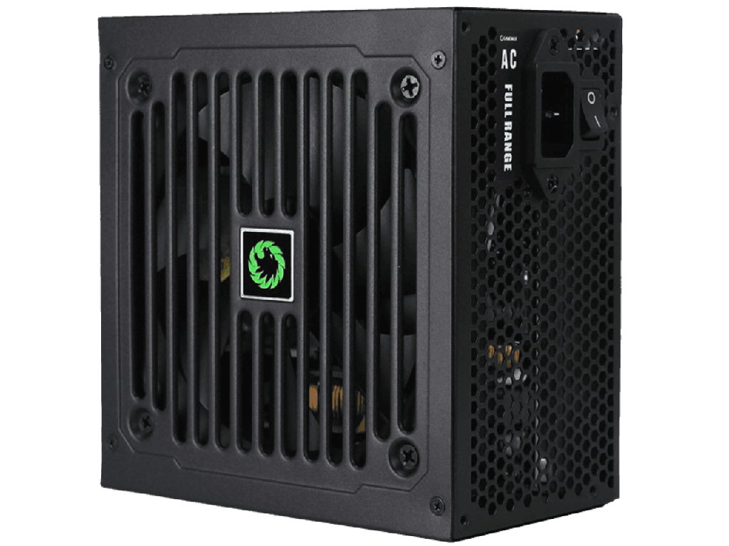 Power Supply ATX 600W GAMEMAX GE-600, 12cm Fan, 80PLUS, Active PFC, Retail