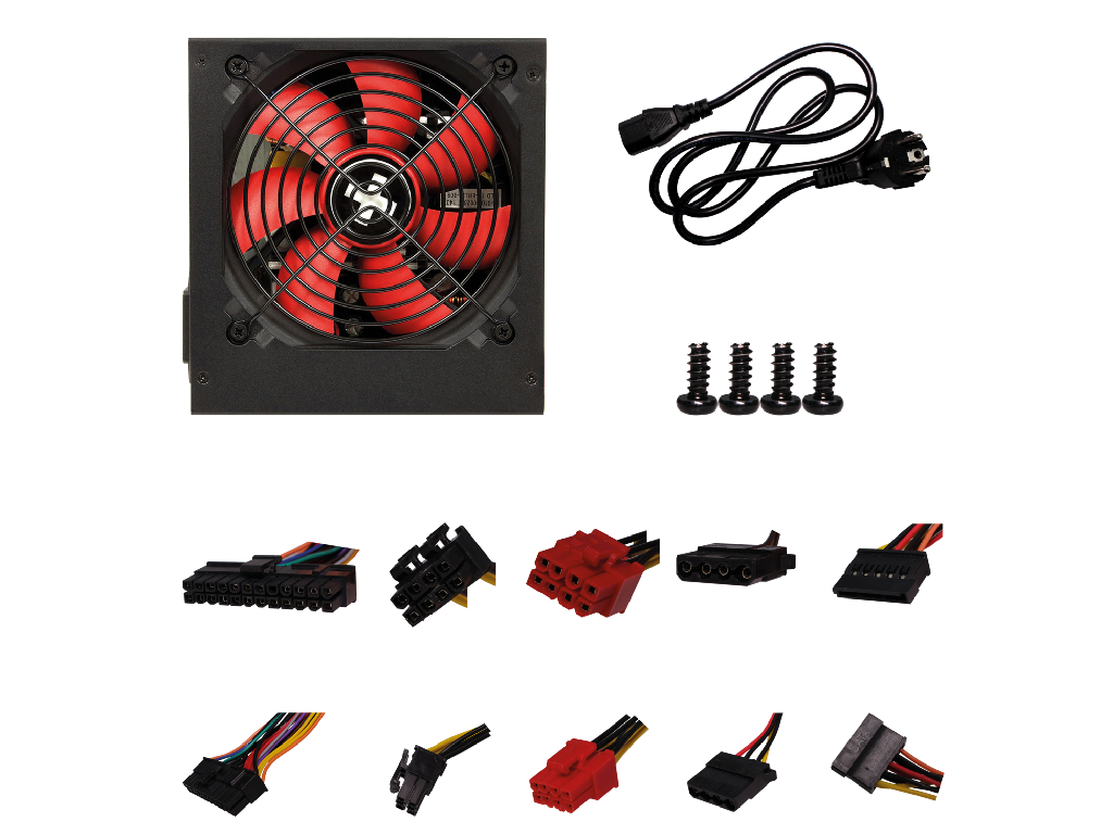 PSU XILENCE XP600R6 (XN044), 600W, ”Performance C” Series, ATX 2.31, ErP2014 norm, Active PFC, 120mm fan,+12V (18A/20A), 1x 20+4 Pin (MB), 1x P4+4 (CPU), 6x SATA (SSD/HDD), 1x PCI-E 6+2pin (GPU), 2x PATA, OVP, UVP, SCP, OLP, Black - миниатюра 9