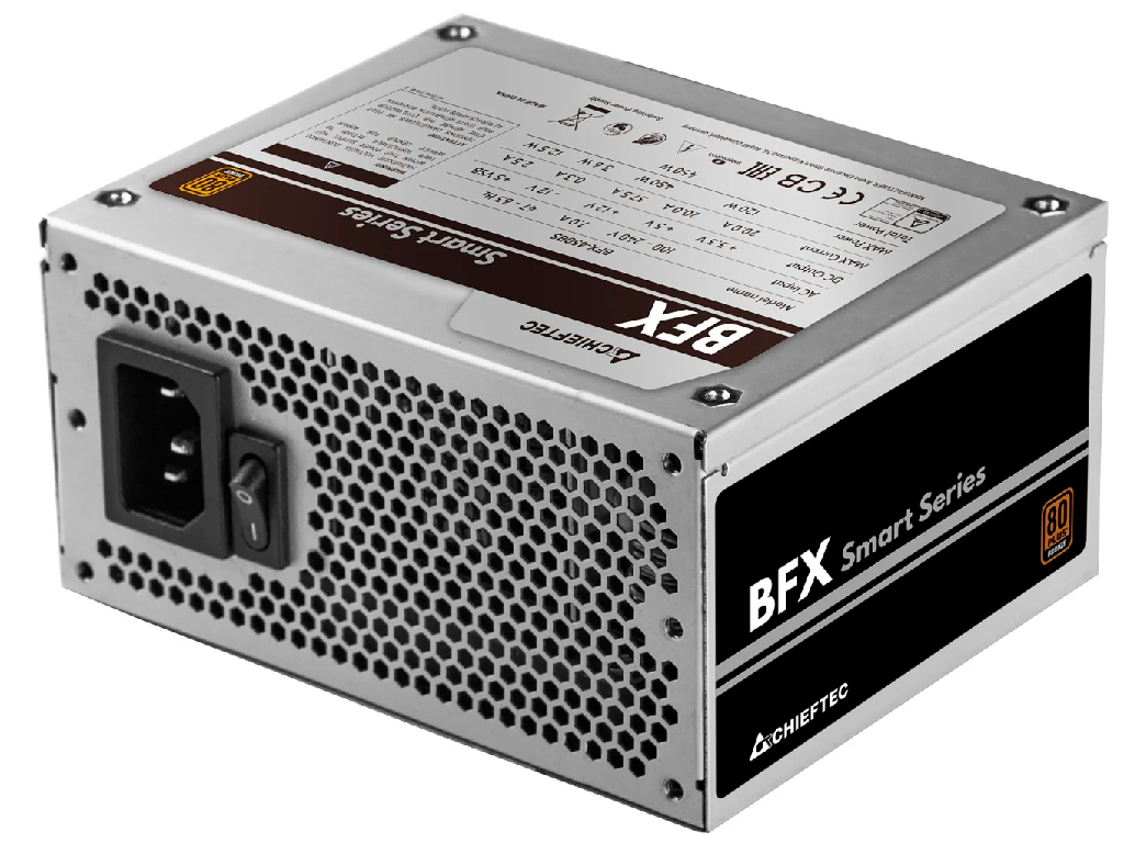 Power Supply Sfx 350W Chieftec BFX350BS 80 Bronze Active Pfc Dctodc 90MM Silent Fan Technical Data Model Smart 350W Article No BFX350BS Ean Code 07 - миниатюра 4