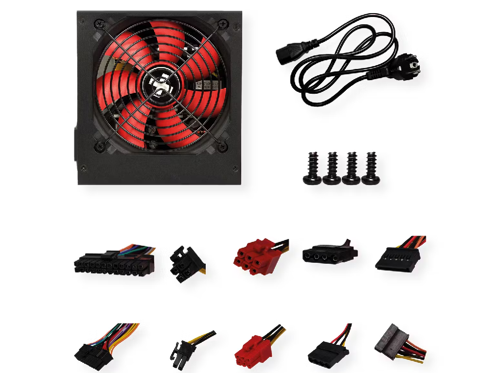 PSU XILENCE XP500R6 (XN042), 500W, "Performance C" Series, ATX 2.31, ErP2014 norm, 80+ Efficiency, Active PFC, 120mm fan,+12V (15A/15A), 1x 20+4 Pin (MB), P4+4 (CPU), 4x SATA (HDD/SSD), 1x PCI-E 6+2pin (GPU), 2x PATA, OVP, UVP, SCP, OLP, Black - миниатюра 6