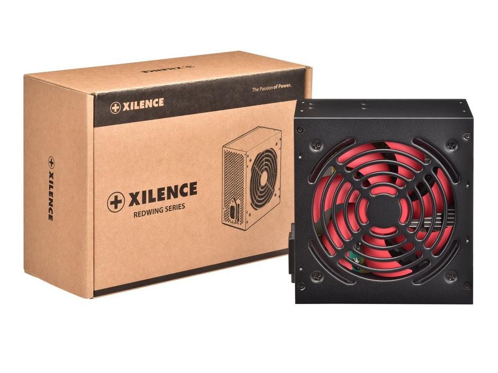 PSU XILENCE XP400R7 (XN051), 400W, RedWing R7" Series, ATX 2.31, Passive PFC, 120mm fan, +12V (22A), 1x 20+4 Pin (MB), 1x P4 (CPU), 3x SATA (HDD/SSD), 1xPCI-E 6 Pin (GPU), 1x PATA, OVP, UVP, SCP, OLP, Black - миниатюра 2