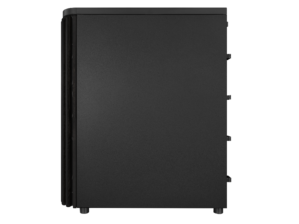 Case ATX ASUS ProArt PA401 Wood Edition - Tempered Glas Glass Panel Black No Psu Tempered Glass Side 2X160 Mm Fans Front 1X120 Mm Fan Rear 2XUSB 32 GEN1 USB 32 GEN2 Type C Audioout Mic Carcasako - миниатюра 6