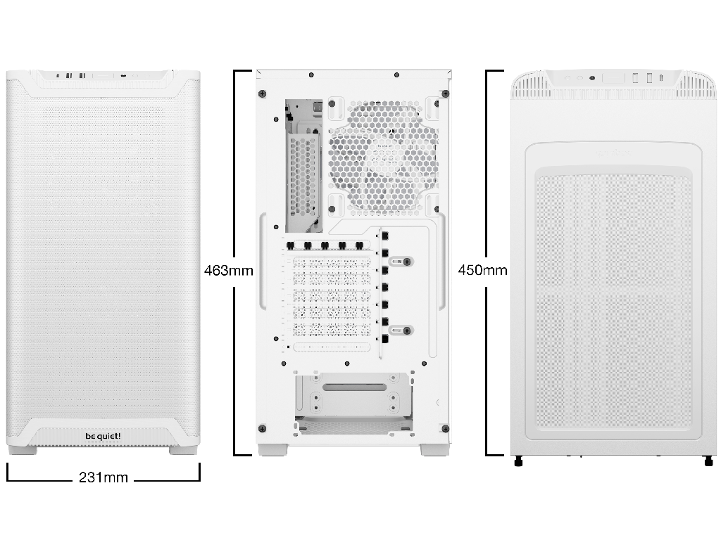 Case ATX be quiet! Pure Base 501 LX, w/o PSU, 3x120mm 1x14 - миниатюра 2