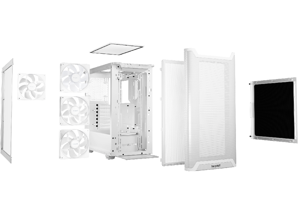 Case ATX be quiet! Pure Base 501 LX, w/o PSU, 3x120mm 1x14 - миниатюра 4