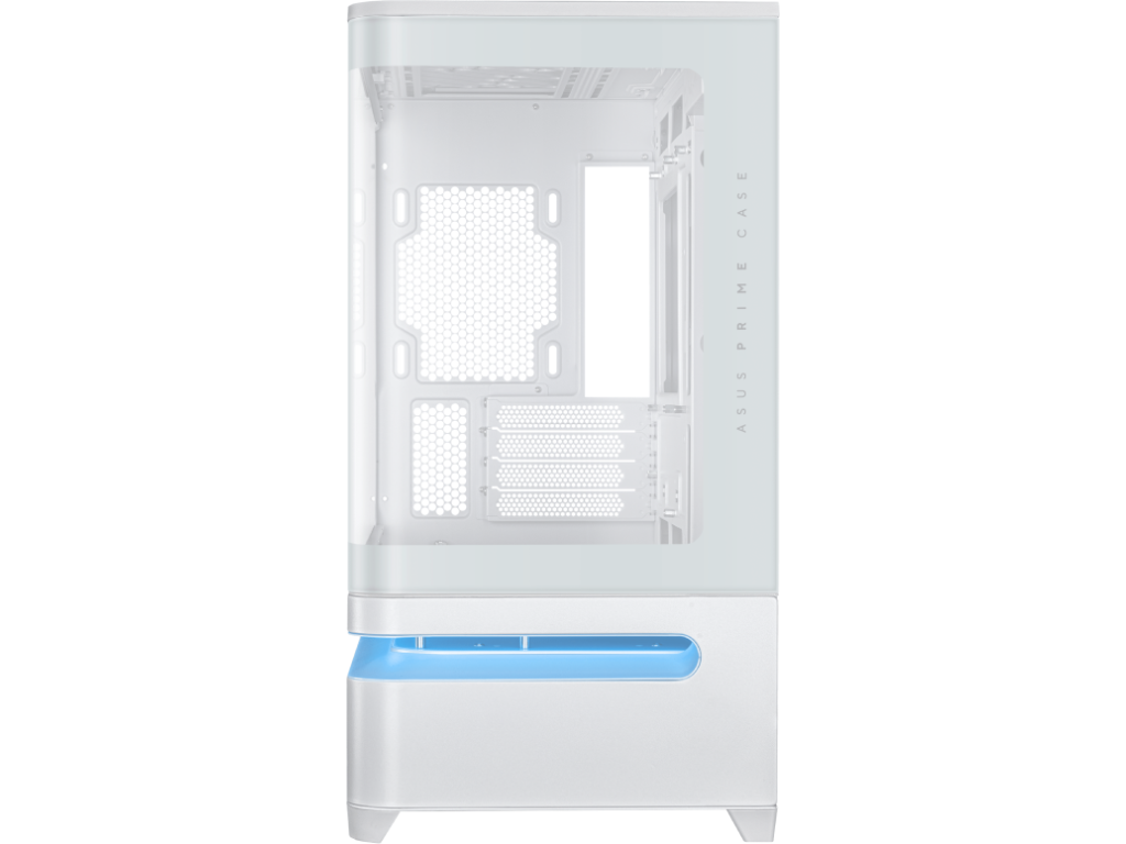 Case Micro ATX ASUS Prime AP202 ARGB White no PSU, Curv Curved Tempered Glass Panel 3 X Argb Fans 120MM 2XUSB 32 GEN1 USB 32 GEN2 Type C Audioout Mic Carcasakorpus - миниатюра 3