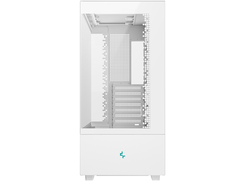 DEEPCOOL ”CH690 DIGITAL WH” ATX Case, with Tempered Sem Semiglass Panels Rear Connector Without Psu Digital Display Integrated Light Srip Slot 420MM Radiator Support 365MM Cable Management 2X25 - миниатюра 3