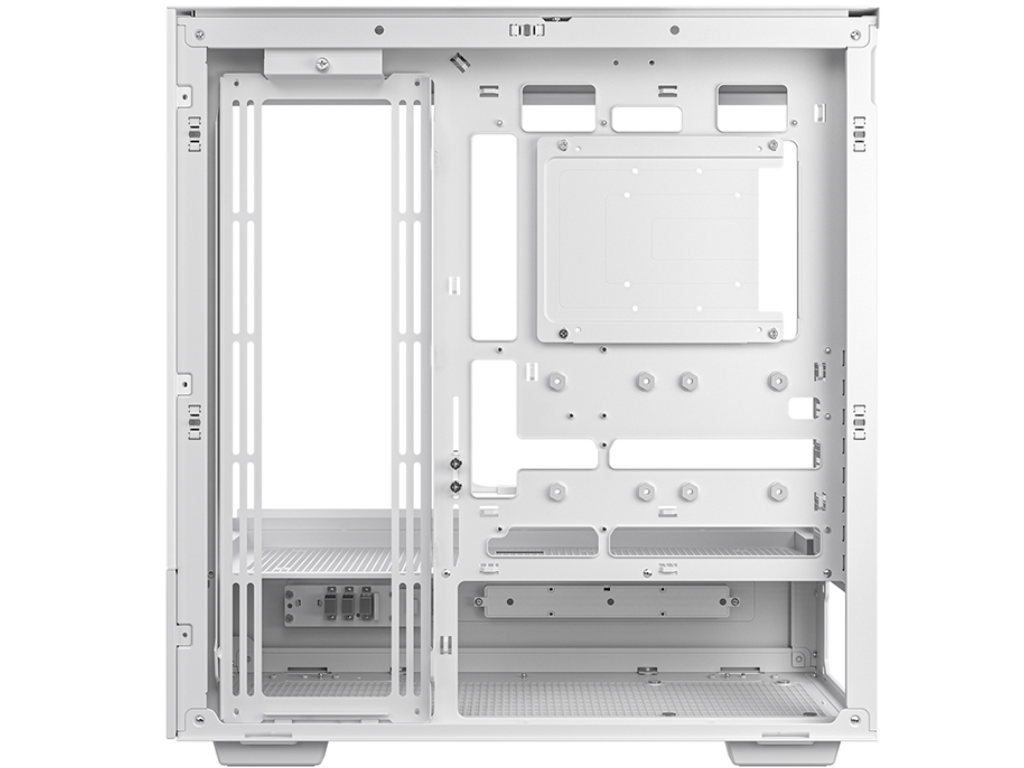 DEEPCOOL ”CH690 DIGITAL WH” ATX Case, with Tempered Sem Semiglass Panels Rear Connector Without Psu Digital Display Integrated Light Srip Slot 420MM Radiator Support 365MM Cable Management 2X25 - миниатюра 5