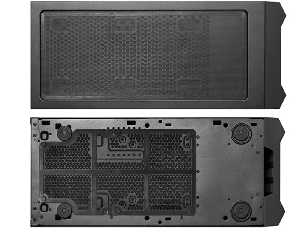 Case ATX Chieftec CW-01B-OP, w/o PSU, 7mm, Front Mesh, 2xUSB3.0, 7x3 - миниатюра 5