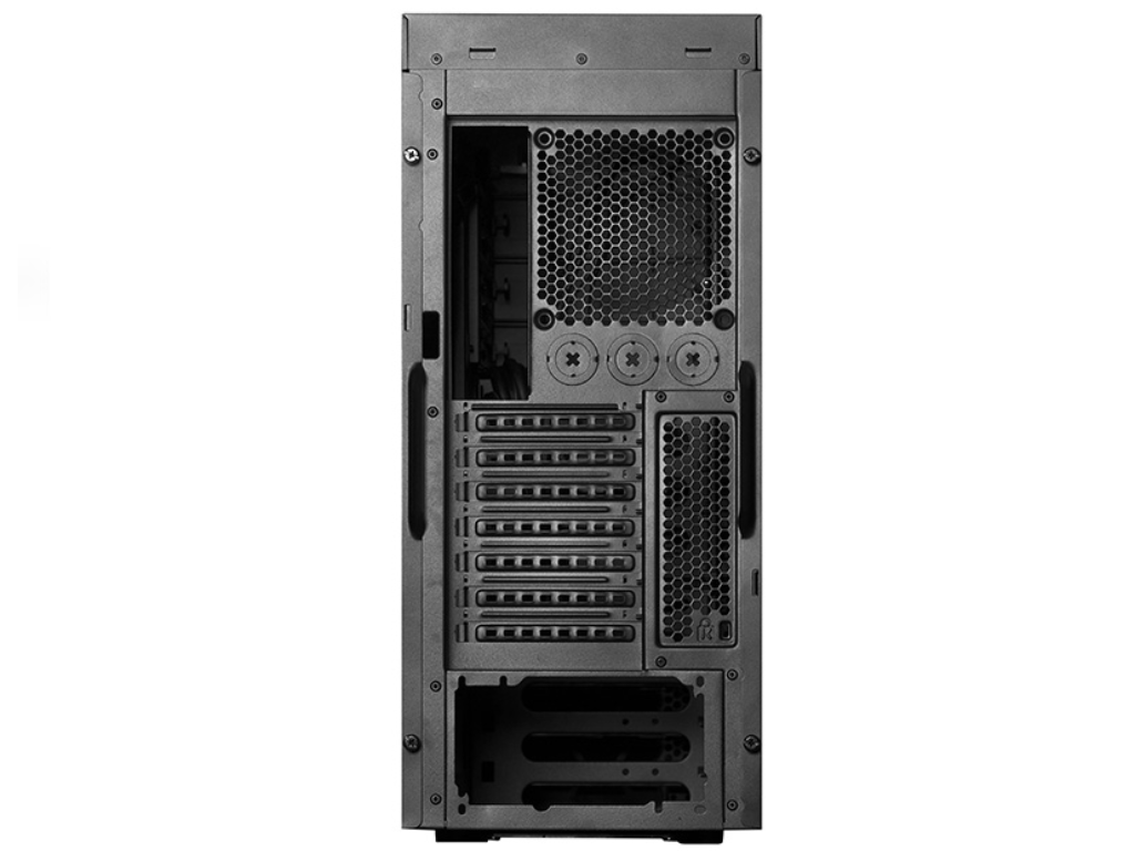 Case ATX Chieftec CW-01B-OP, w/o PSU, 7mm, Front Mesh, 2xUSB3.0, 7x3 - миниатюра 4