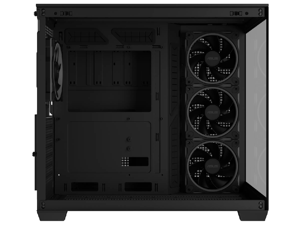 Case Atx Asus A32 Plus Tg Argb Black No Psu Tempered Glass Front Side 3X120 Mm Argb Fans Side 1X120 Mm Argb Fan Rear 2XUSB 30 USB 32 GEN2 Type C Audioout Mic Carcasakorpus - миниатюра 6