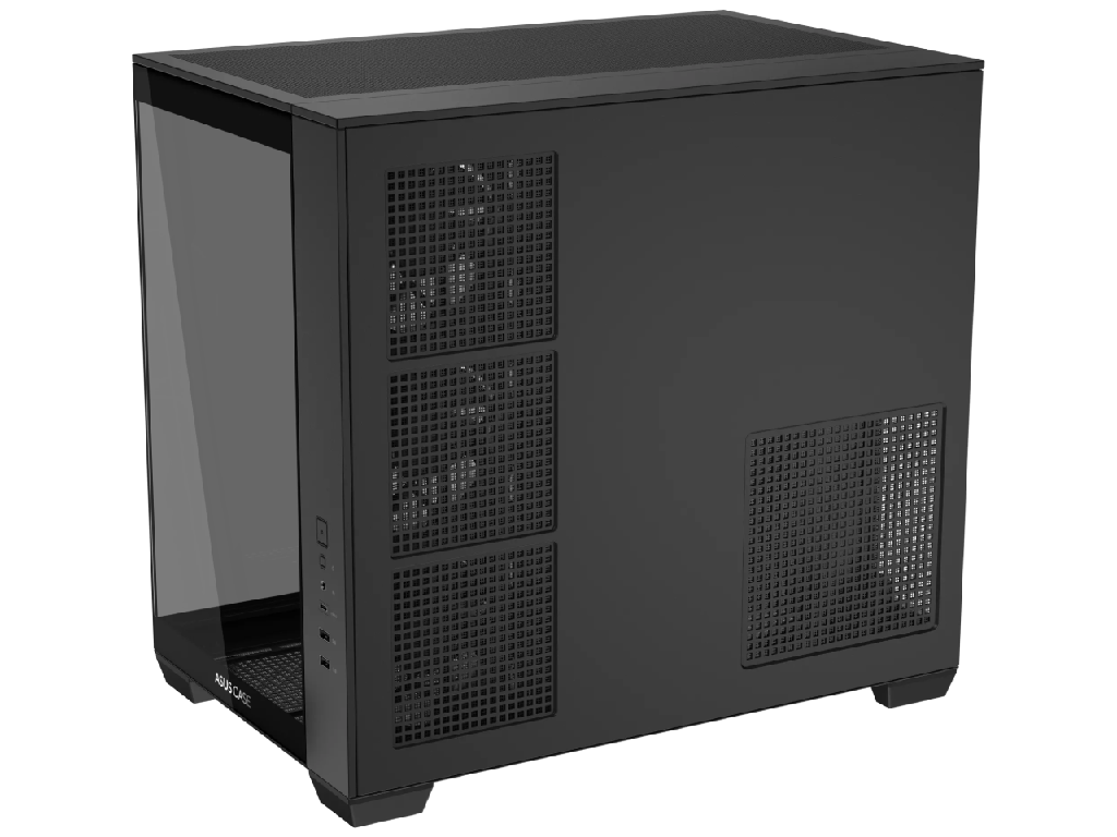 Case Atx Asus A32 Plus Tg Argb Black No Psu Tempered Glass Front Side 3X120 Mm Argb Fans Side 1X120 Mm Argb Fan Rear 2XUSB 30 USB 32 GEN2 Type C Audioout Mic Carcasakorpus - миниатюра 4