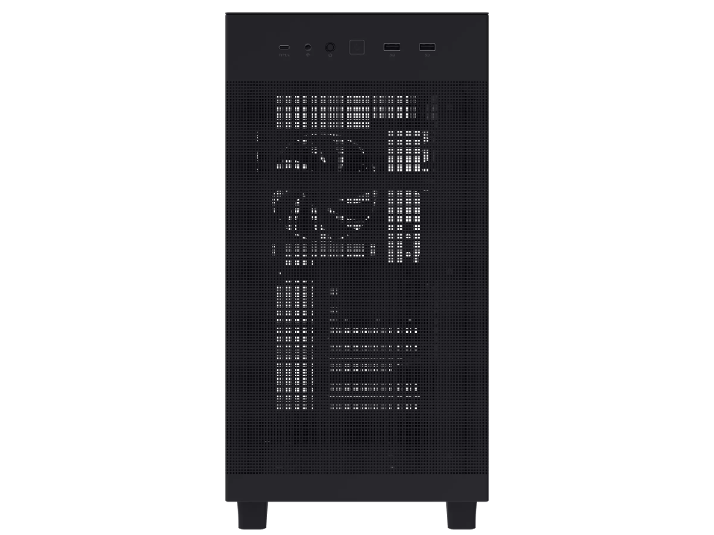 Case ATX ASUS PRIME AP303 TG Black no PSU, Tempered Gla Glass Side 1X120 Mm Fan Rear 2XUSB 32 GEN1 1 X USB 32 Gen 2X2 Type C Audioout Mic Carcasakorpus - миниатюра 4