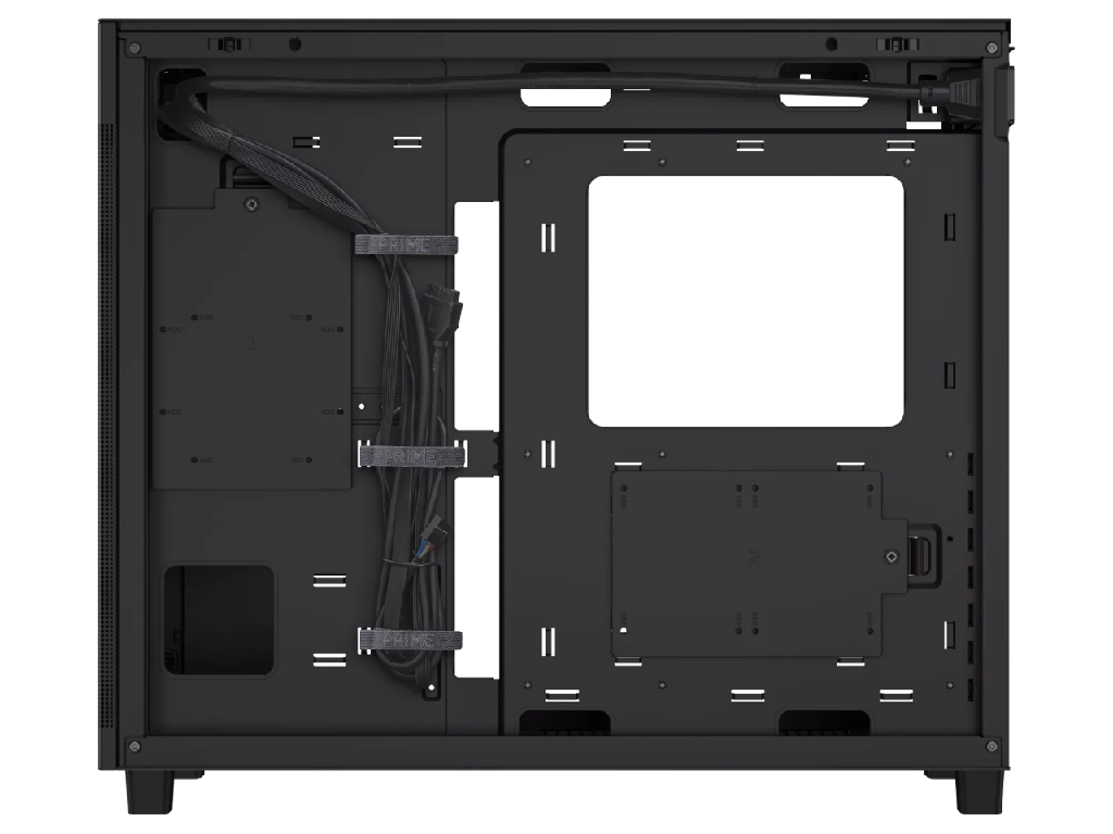 Case ATX ASUS PRIME AP303 TG Black no PSU, Tempered Gla Glass Side 1X120 Mm Fan Rear 2XUSB 32 GEN1 1 X USB 32 Gen 2X2 Type C Audioout Mic Carcasakorpus - миниатюра 6