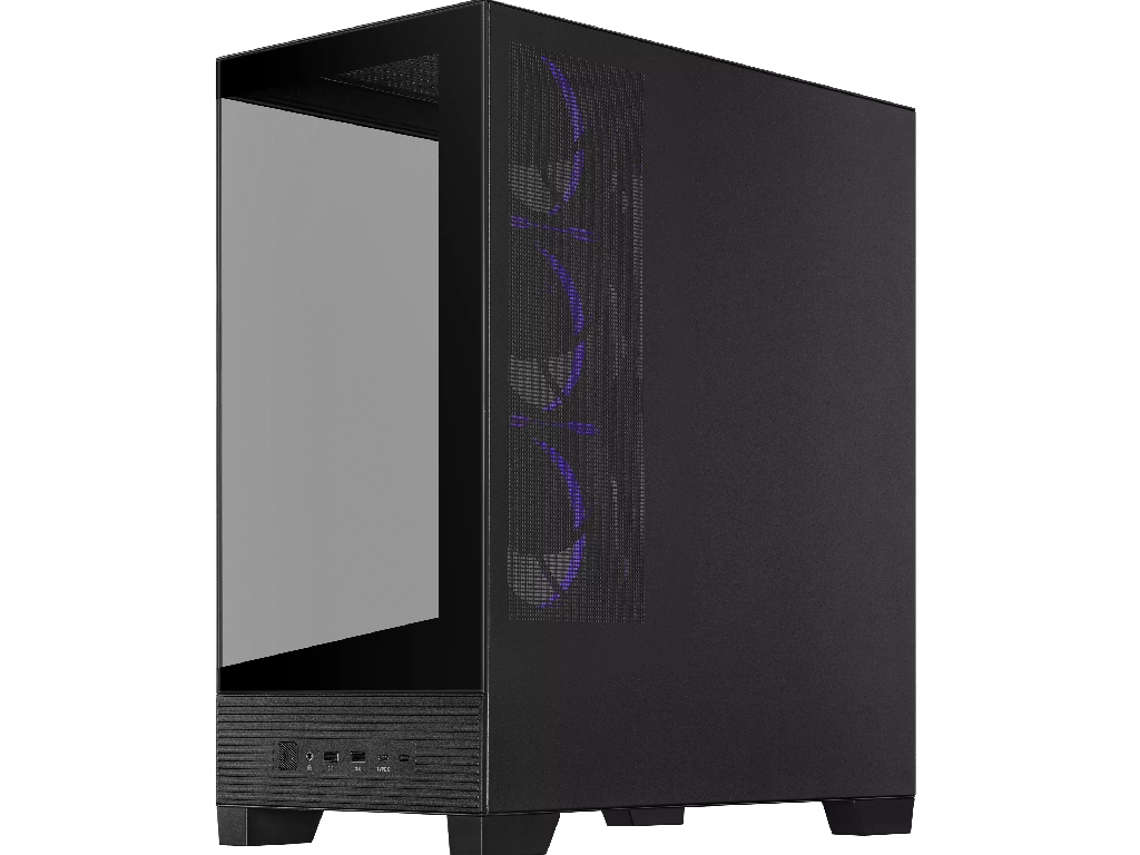Case ATX Asus A31 PLUS TG ARGB BLACK, 4x120mm ARGB, ARGB Hub, Front Mesh, Tempered Glass, Headset hook, 2xUSBx3.2, 1xUSB 3.2, 2x2.5", 2x3.5", Black Factor de forma a placii de baza ATX, Micro-ATX, Mini-ITX Tip Carcasa PC Midi-Tower Canal pentru cablaj 34mm Material carcasa Otel USB 3.x Type-A 2x USB 3.2 USB Type-C 1x USB 3.2 Gen 2x2 - миниатюра 5