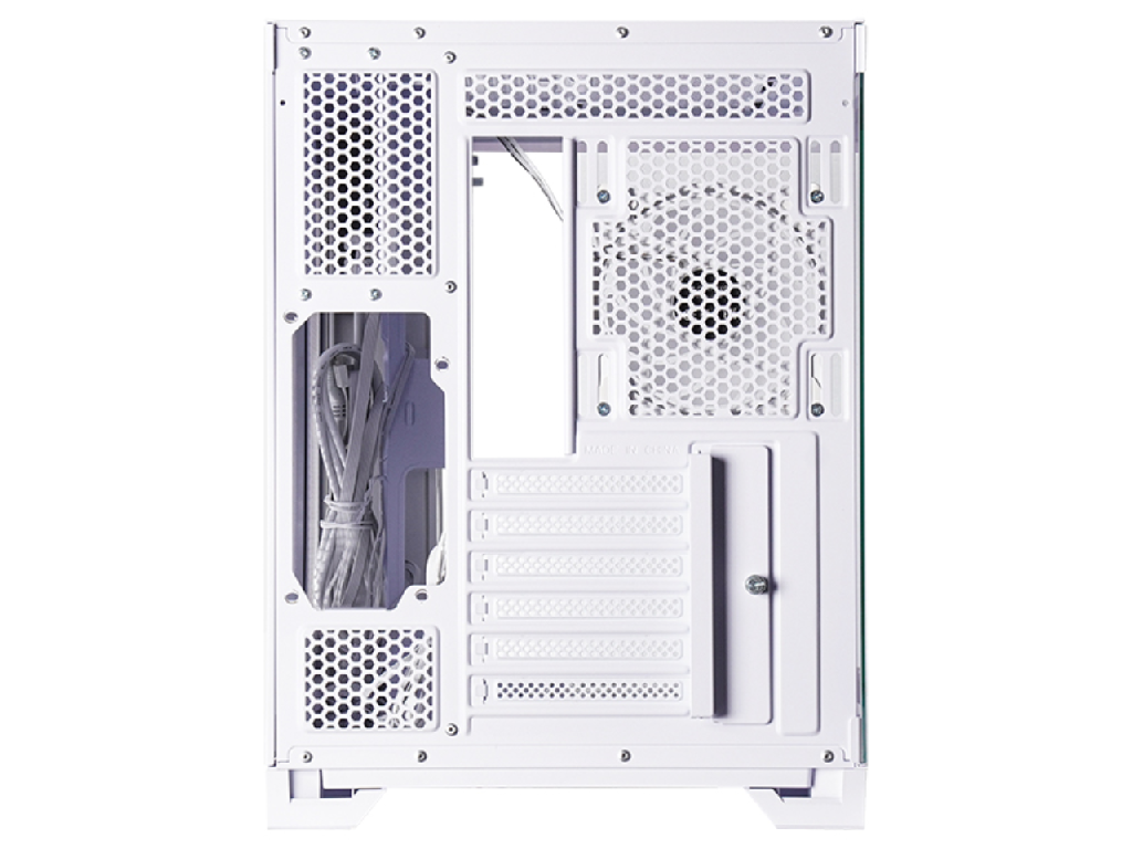 Case ATX Miditower Chieftec Gaming VISIO GM-30W-TG-OP White no PSU, 1xUSB 3.2 Gen2 Type C, 2xUSB 3.0, Audio-out Mic In, 6x120mm A-RGB fans pre-installed, A-RGB Control HUB, Front Side panel tempered glass - миниатюра 6