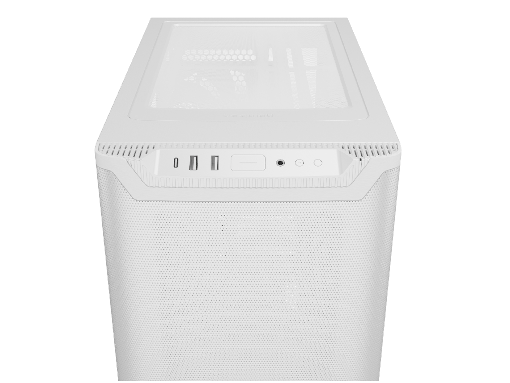 Case Atx Be Quiet Pure Base 501 Airflow Wo Psu 2X140MM Front Top Mesh Tempered Glass Psu Shroud 1XUSBC 2XUSB 32 2X35 5X25 White Pn BGW75 Model Pure Base 501AIRFLOWWINDOW White Co - миниатюра 5