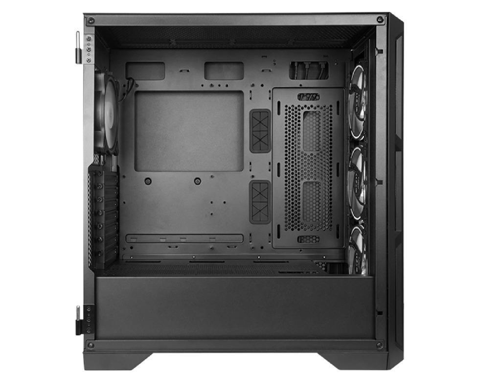 Case Eatx Chieftec Apex Wo Psu 4X120MM Argb 2XUSB30 1XUSBS 06MM Front Side Tempered Glass Rgb Control Hub 3X25 2X35 Black Pn GA01BTGOP Model Apex Article No GA01BTGOP - миниатюра 4