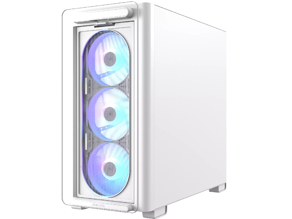Case mATX Asus A23 PLUS TG ARGB WHITE, 4x120mm ARGB, Front Mesh, Tempered Glass, Headset hook, 2xUSBx3.2, 1xUSB 3.2, 1xTypeC, 1x2.5", 3x3.5", White Factor de forma a placii de baza Mini-ITX, Micro-ATX Tip Carcasa PC Mini-Tower Canal pentru cablaj 33mm Material carcasa Otel, plastic ABS, Sticla calita USB 3.x Type-A 2x USB 3.2 USB Type-C 1x USB 3.2 Gen 2 - миниатюра 8