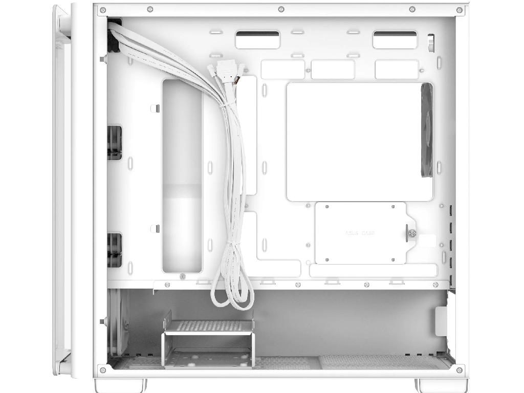 Case mATX Asus A23 PLUS TG ARGB WHITE, 4x120mm ARGB, Front Mesh, Tempered Glass, Headset hook, 2xUSBx3.2, 1xUSB 3.2, 1xTypeC, 1x2.5", 3x3.5", White Factor de forma a placii de baza Mini-ITX, Micro-ATX Tip Carcasa PC Mini-Tower Canal pentru cablaj 33mm Material carcasa Otel, plastic ABS, Sticla calita USB 3.x Type-A 2x USB 3.2 USB Type-C 1x USB 3.2 Gen 2 - миниатюра 5