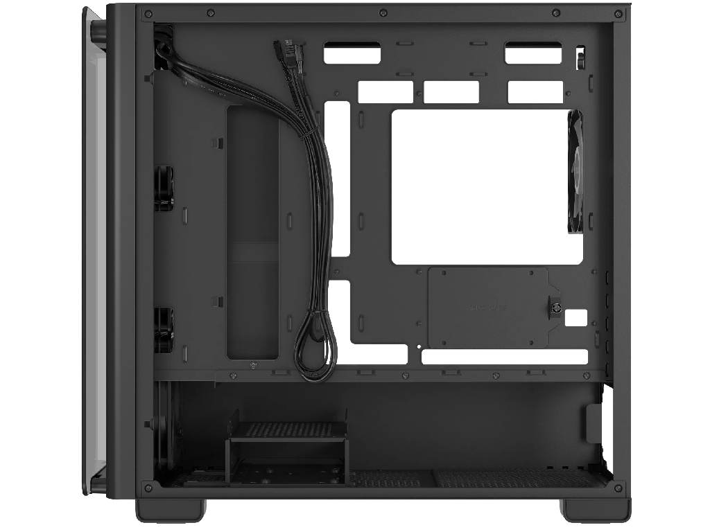 Case mATX Asus A23 PLUS TG ARGB BLACK, 4x120mm ARGB, Front Mesh, Tempered Glass, Headset hook, 2xUSBx3.2, 1xUSB 3.2, 1xTypeC, 1x2.5", 3x3.5", Black Factor de forma a placii de baza Mini-ITX, Micro-ATX Tip Carcasa PC Mini-Tower Material carcasa Otel, plastic ABS, Sticla calita USB 3.x Type-A 2x USB 3.2 USB Type-C 1x USB 3.2 Gen 2 - миниатюра 5