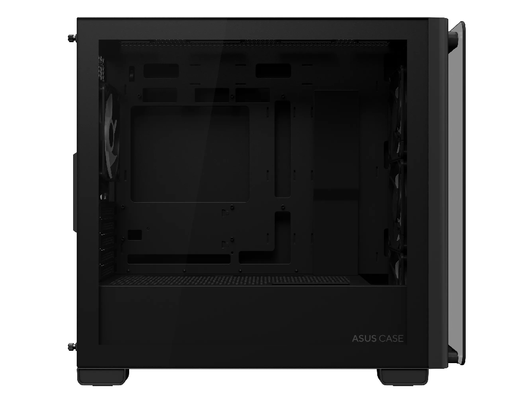 Case mATX Asus A23 PLUS TG ARGB BLACK, 4x120mm ARGB, Front Mesh, Tempered Glass, Headset hook, 2xUSBx3.2, 1xUSB 3.2, 1xTypeC, 1x2.5", 3x3.5", Black Factor de forma a placii de baza Mini-ITX, Micro-ATX Tip Carcasa PC Mini-Tower Material carcasa Otel, plastic ABS, Sticla calita USB 3.x Type-A 2x USB 3.2 USB Type-C 1x USB 3.2 Gen 2 - миниатюра 4