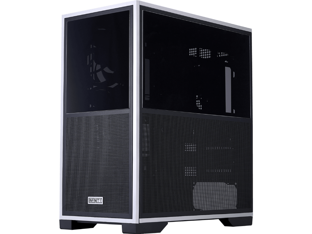 Case 1STPLAYER IF8 BLACK, E-ATX w/o PSU, Reversible Front and Side panels, Supports BTF MBs, FO7-14 ARGB fans (3xFront), FO7-14 ARGB fan (1xRear), MB Synchro, Supports 420mm Front Cooler/360mm Top, 4x2.5”/2x3.5”, 0.7mm steel structure, USB-C*1, USB 3.0*2, HD AUDIO, Black - миниатюра 7