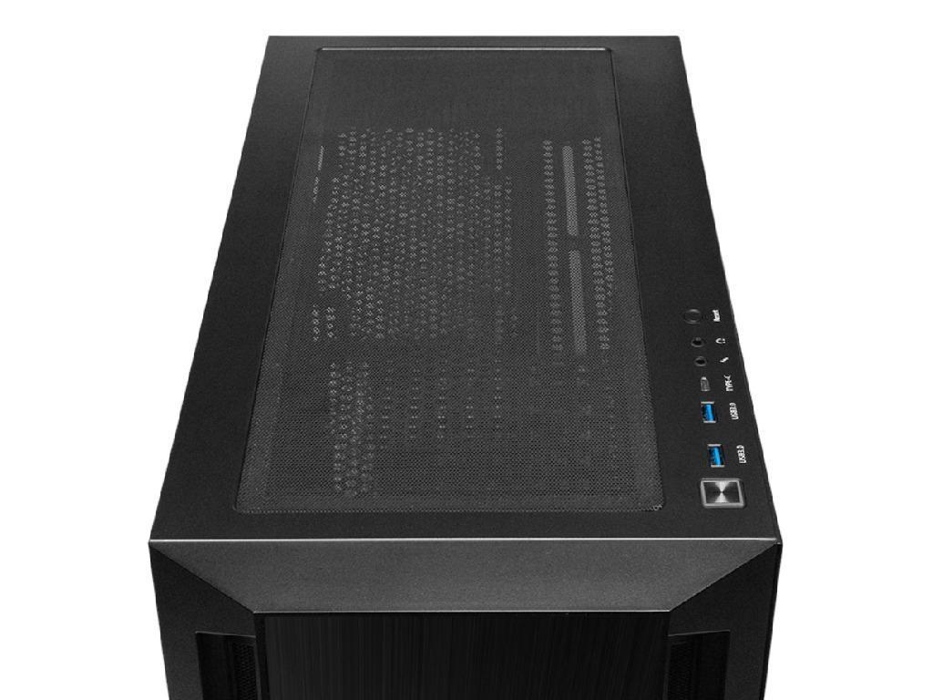 Case EATX Chieftec APEX Q, w/o PSU, 0.6mm, 2x140mm 120mm PWM, 2xUSB3.0, 1xUSB-С, Sound-absorbing materials, 3x2.5", 2x3.5", Black PN GA-01B-Q-OP - миниатюра 5