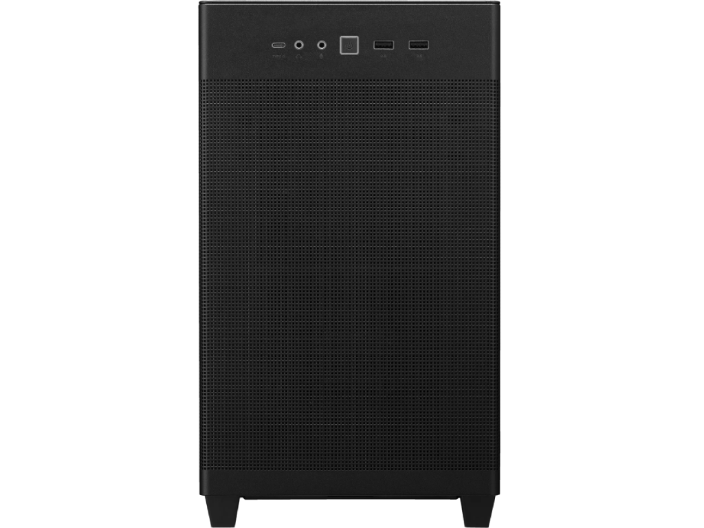 Case mATX Asus AP201 ASUS PRIME CASE TG, 1x120mm, Front Mesh, Tempered Glass, Headset hook, 2xUSBx3.2, 1xUSB 3.2, 1xTypeC, 3x2.5", 1x3.5", Black Tempered Glass Edition