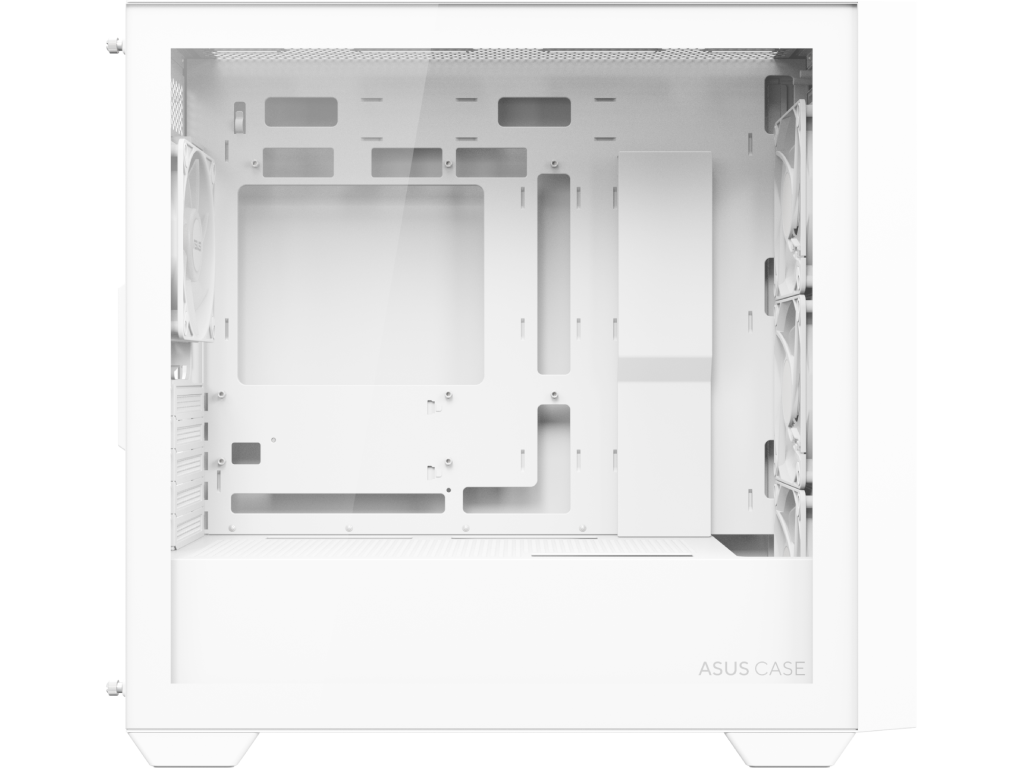 Case Micro ATX ASUS A21 PLUS TG ARGB White no PSU, Temp Tempered Glass Side 4 X Argb Fans 120MM 2 X USB 32 GEN1 Audioout Mic Btf Motherboard Compatible Carcasakorpus - миниатюра 5