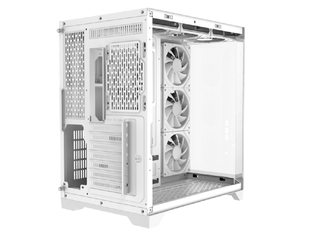 Case ATX GAMEMAX HYPE-A , w/o PSU, 0.5mm, 4x120mm ARGB fans, - миниатюра 8