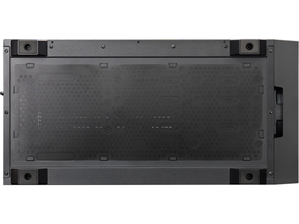 Case ATX Chieftec HUNTER 3, w/o PSU, 0.7mm, 4x120mm ARGB fans, ARGB Hub, Front Mesh, Tempered Glass, 2xUSB3.0, 1xUSB-C, 2x2.5", 2x3.5", Black - миниатюра 7