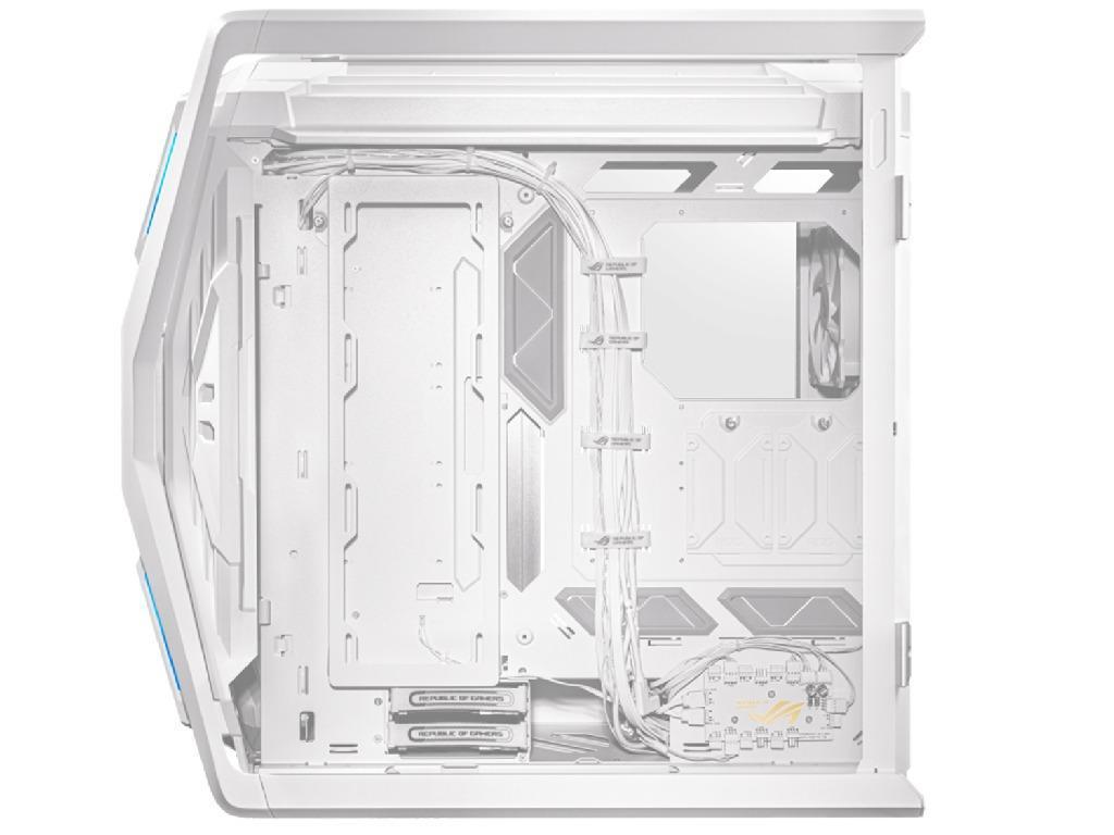 Case E-ATX ASUS ROG Hyperion GR701 White no PSU, 4xUSB 3.2 Gen1, USB 3.2 Gen2 Type C, 1 x USB 4.0 Type C, Audio-out Mic, 4 x 140mm PWM Fans, ARGB fan hub (carcasa/корпус) - миниатюра 5