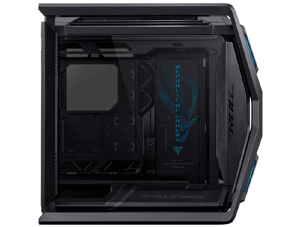 Case E-ATX ASUS ROG Hyperion GR701 Black no PSU, 4xUSB 3.2 Gen1, USB 3.2 Gen2 Type C, 1 x USB 4.0 Type C, Audio-out Mic, 4 x 140mm PWM Fans, ARGB fan hub (carcasa/корпус) - миниатюра 7