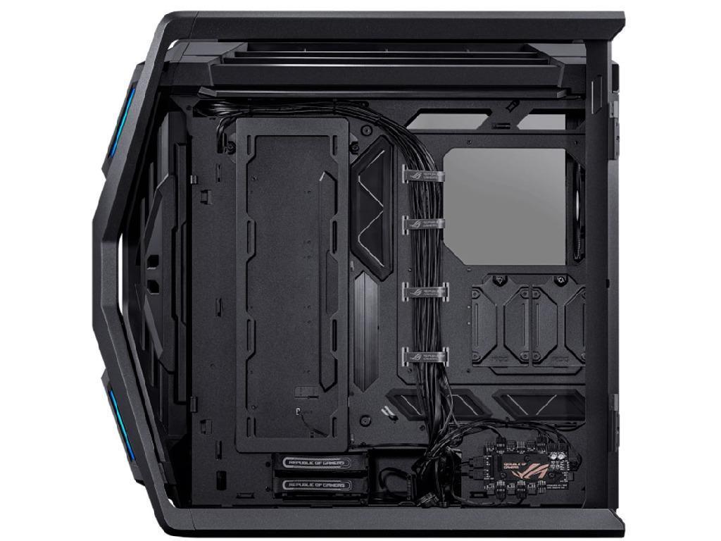 Case E-ATX ASUS ROG Hyperion GR701 Black no PSU, 4xUSB 3.2 Gen1, USB 3.2 Gen2 Type C, 1 x USB 4.0 Type C, Audio-out Mic, 4 x 140mm PWM Fans, ARGB fan hub (carcasa/корпус) - миниатюра 6