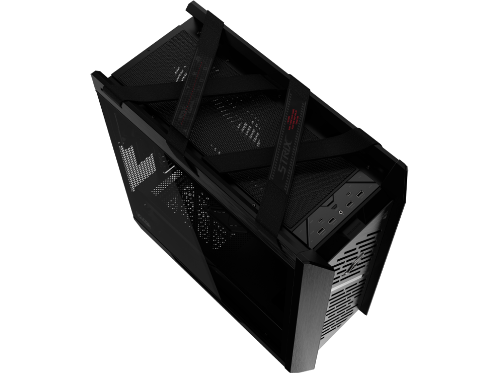 Case E-ATX ASUS ROG Strix Helios II GX601S Black no PSU, Dual Tempered Glass Side Panels, 4 x 140mm PWM Fans, 4xUSB 3.2 Gen1, 2xUSB 3.2 Gen2 Type C, Audio-out Mic, Aura Sync RGB (carcasa/корпус) - миниатюра 12