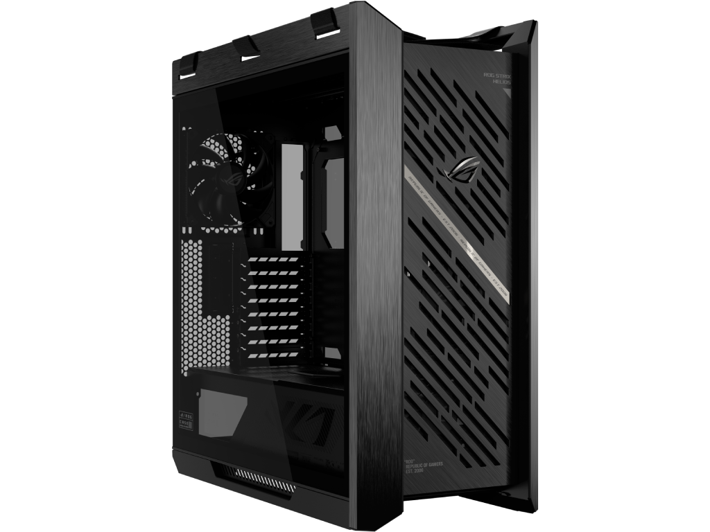 Case E-ATX ASUS ROG Strix Helios II GX601S Black no PSU, Dual Tempered Glass Side Panels, 4 x 140mm PWM Fans, 4xUSB 3.2 Gen1, 2xUSB 3.2 Gen2 Type C, Audio-out Mic, Aura Sync RGB (carcasa/корпус) - миниатюра 2