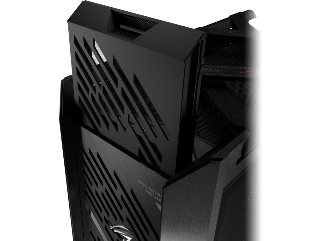 Case E-ATX ASUS ROG Strix Helios II GX601S Black no PSU, Dual Tempered Glass Side Panels, 4 x 140mm PWM Fans, 4xUSB 3.2 Gen1, 2xUSB 3.2 Gen2 Type C, Audio-out Mic, Aura Sync RGB (carcasa/корпус) - миниатюра 9