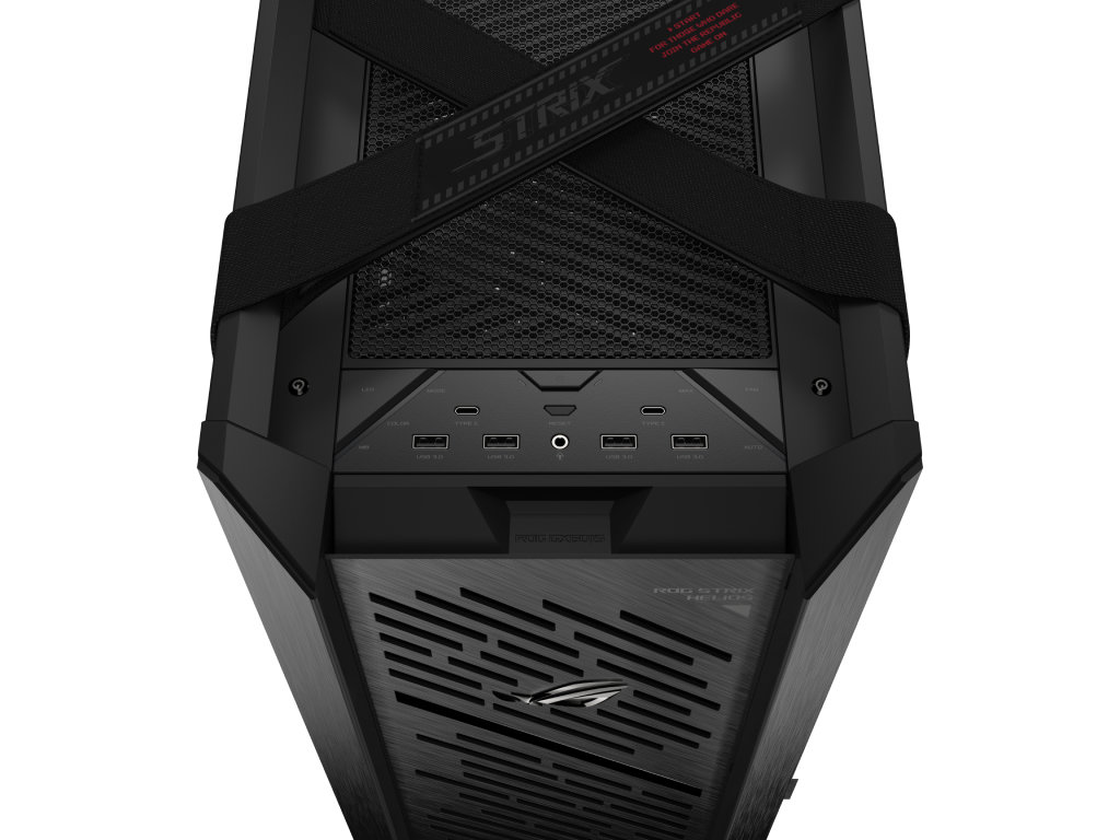 Case E-ATX ASUS ROG Strix Helios II GX601S Black no PSU, Dual Tempered Glass Side Panels, 4 x 140mm PWM Fans, 4xUSB 3.2 Gen1, 2xUSB 3.2 Gen2 Type C, Audio-out Mic, Aura Sync RGB (carcasa/корпус) - миниатюра 11