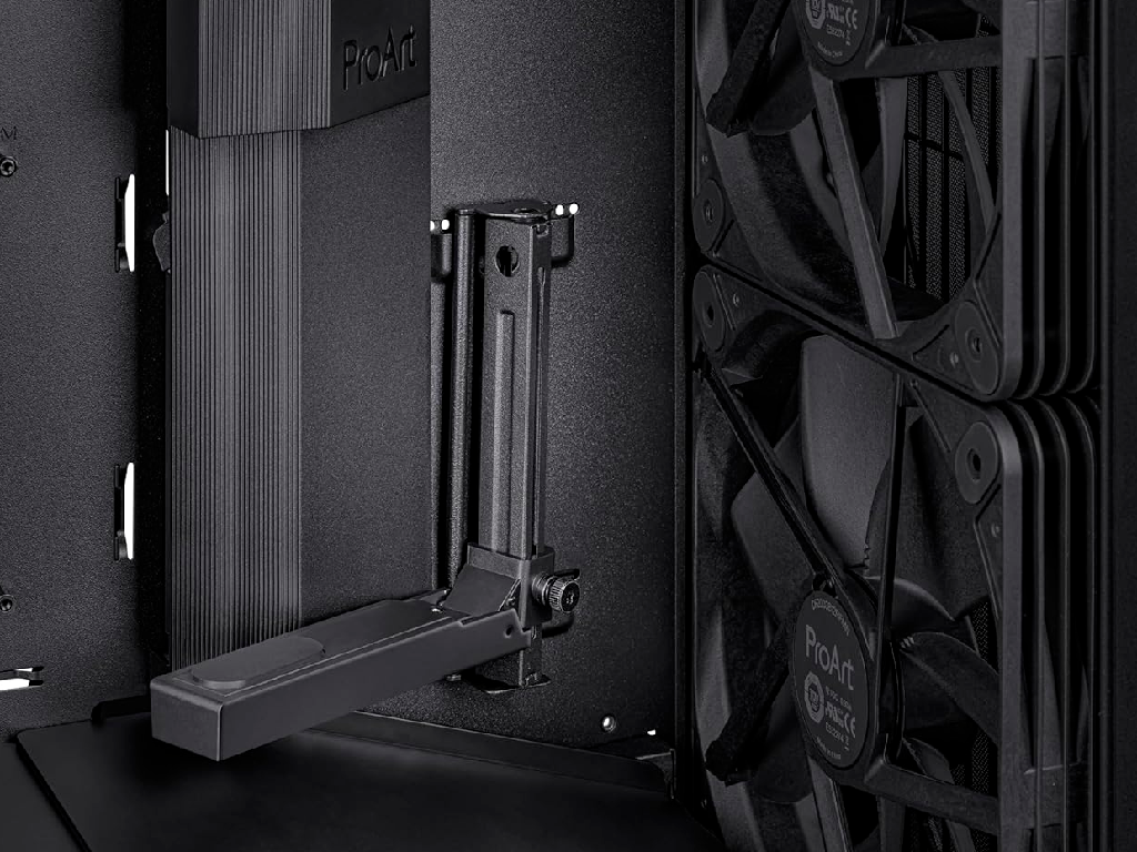 Case ATX Asus ProArt PA602, 2x200mm 1x140mm, PWM Hub Tempered Glass Dust Filter 2XUSBX20 2XUSB 32 1XUSBC 4X3525 4X25 Black Pn 90RC0120M0UAY0 Model Proart PA602 Case Size Mi - миниатюра 8