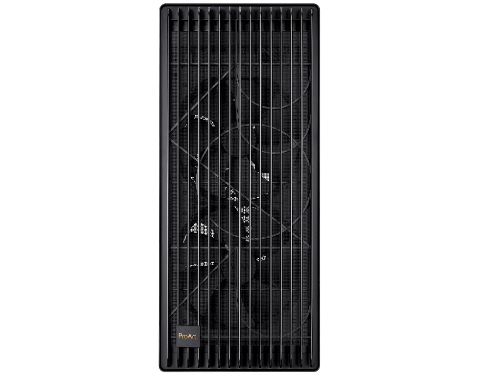Case ATX Asus ProArt PA602, 2x200mm 1x140mm, PWM Hub Tempered Glass Dust Filter 2XUSBX20 2XUSB 32 1XUSBC 4X3525 4X25 Black Pn 90RC0120M0UAY0 Model Proart PA602 Case Size Mi - миниатюра 2
